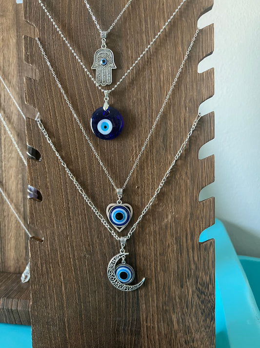 Evil eye necklaces