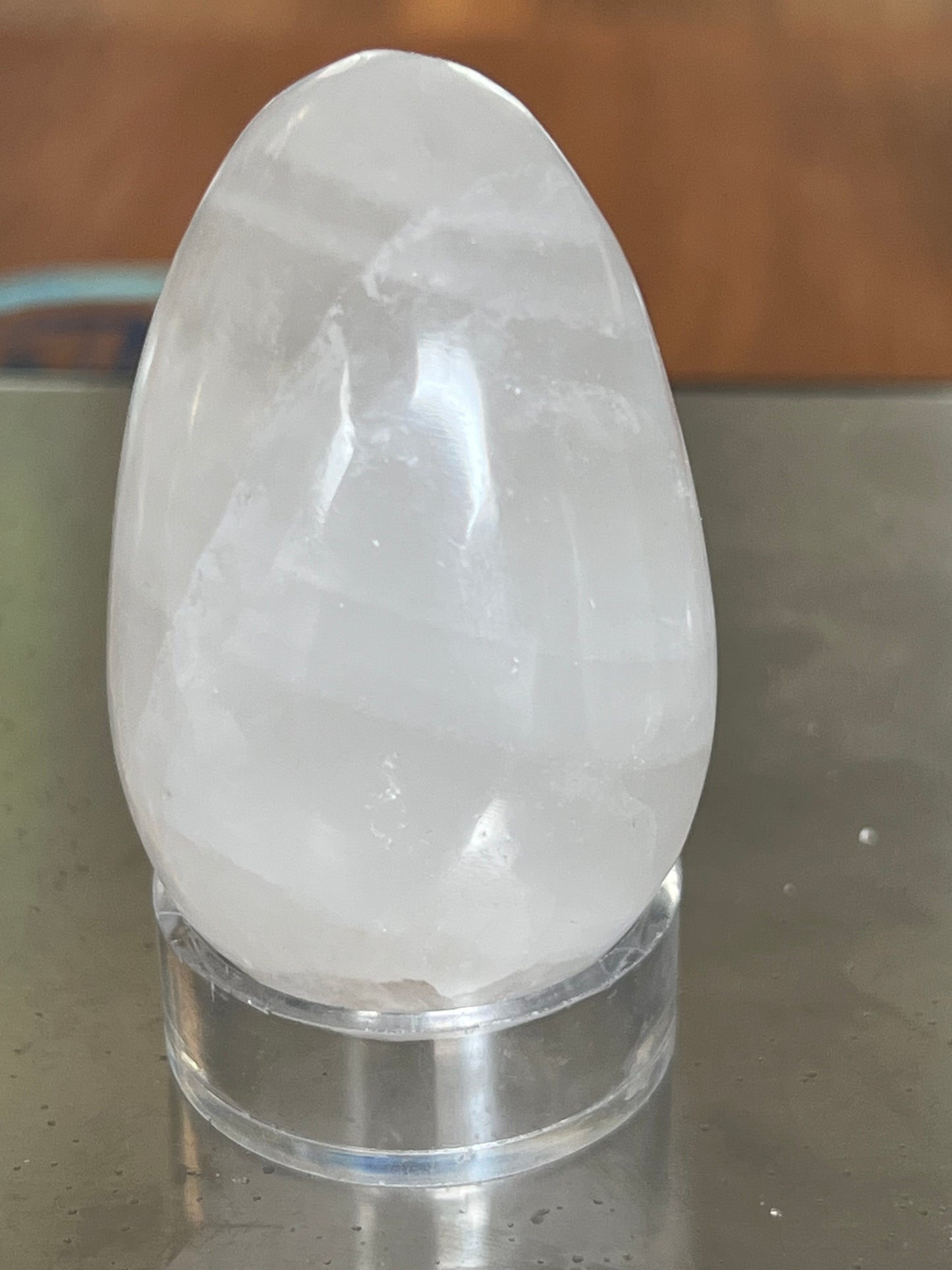 Crystal Quartz Gemstone egg