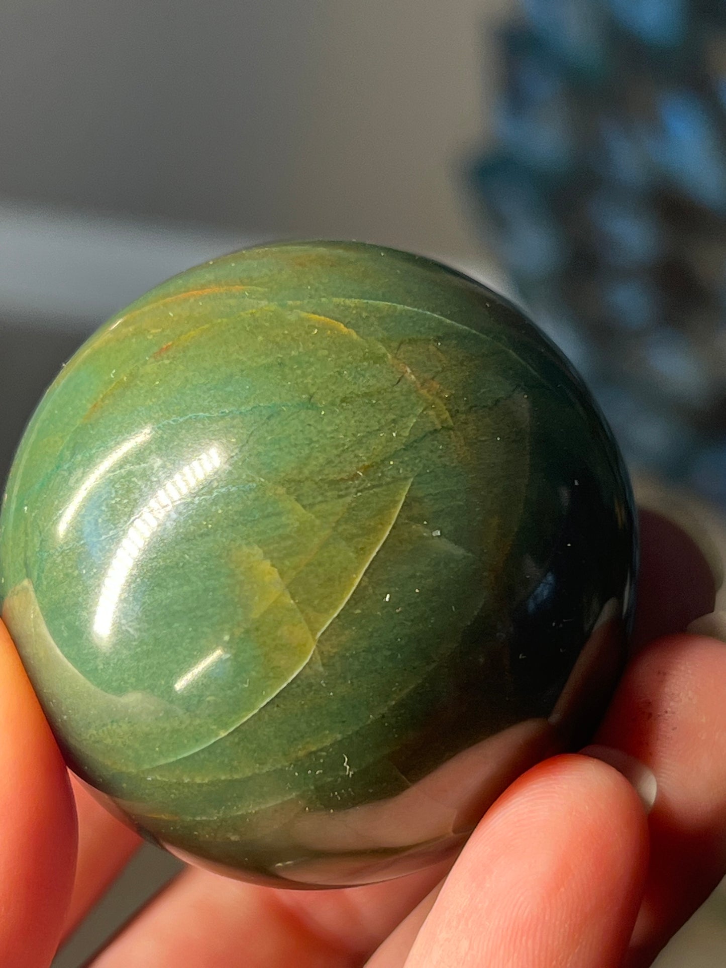 Fancy Jasper sphere