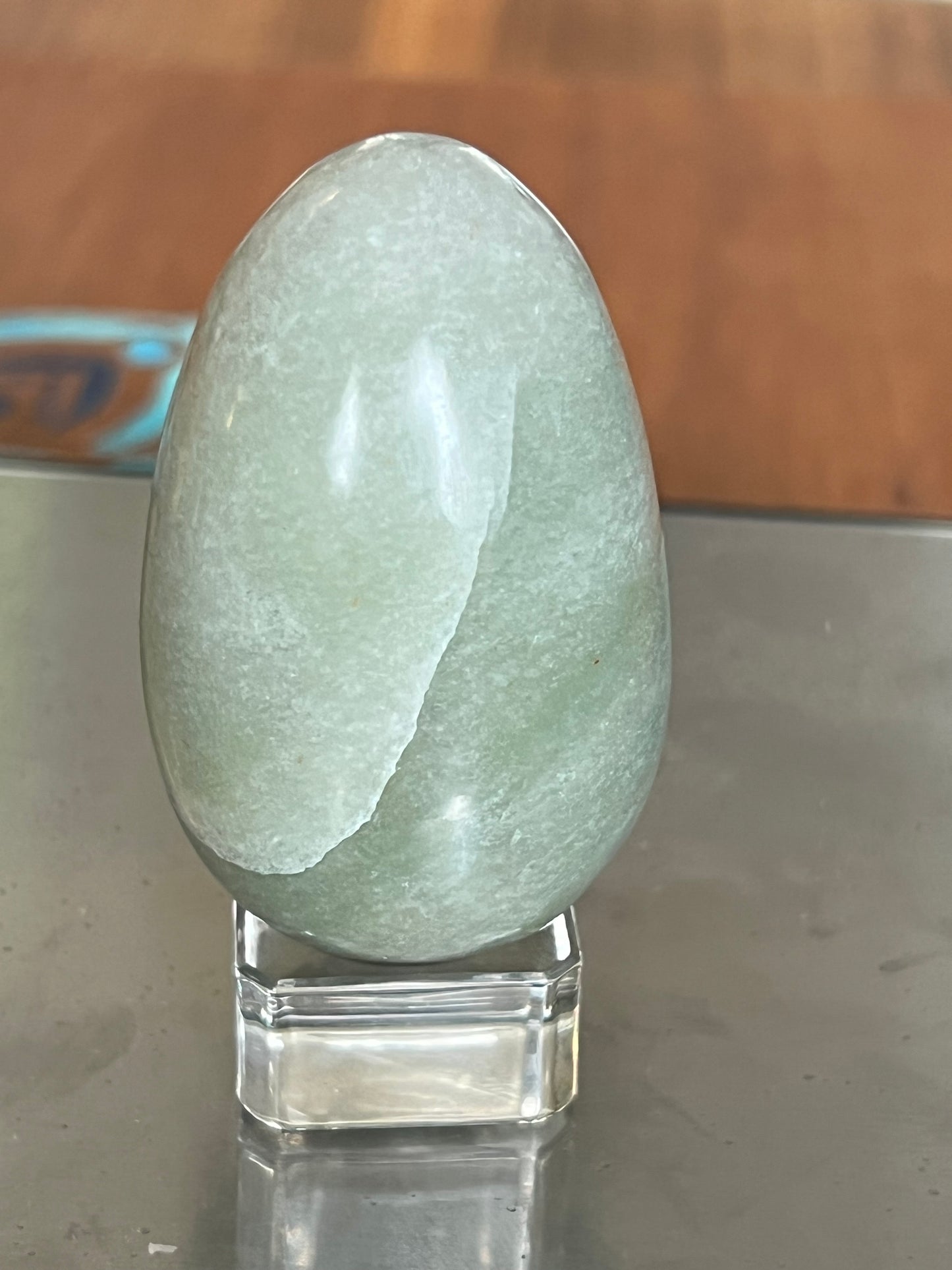 Green aventurine egg