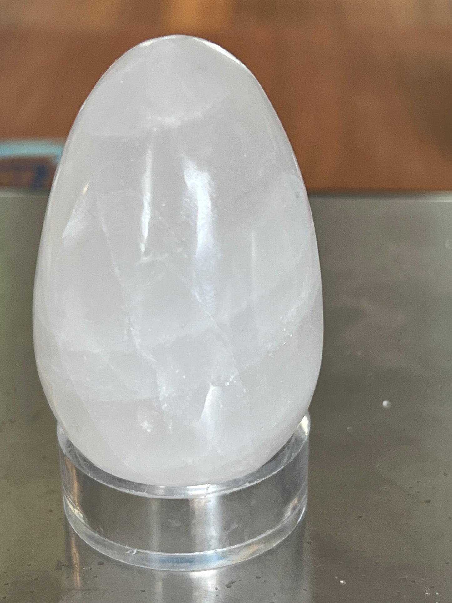 Crystal Quartz Gemstone egg