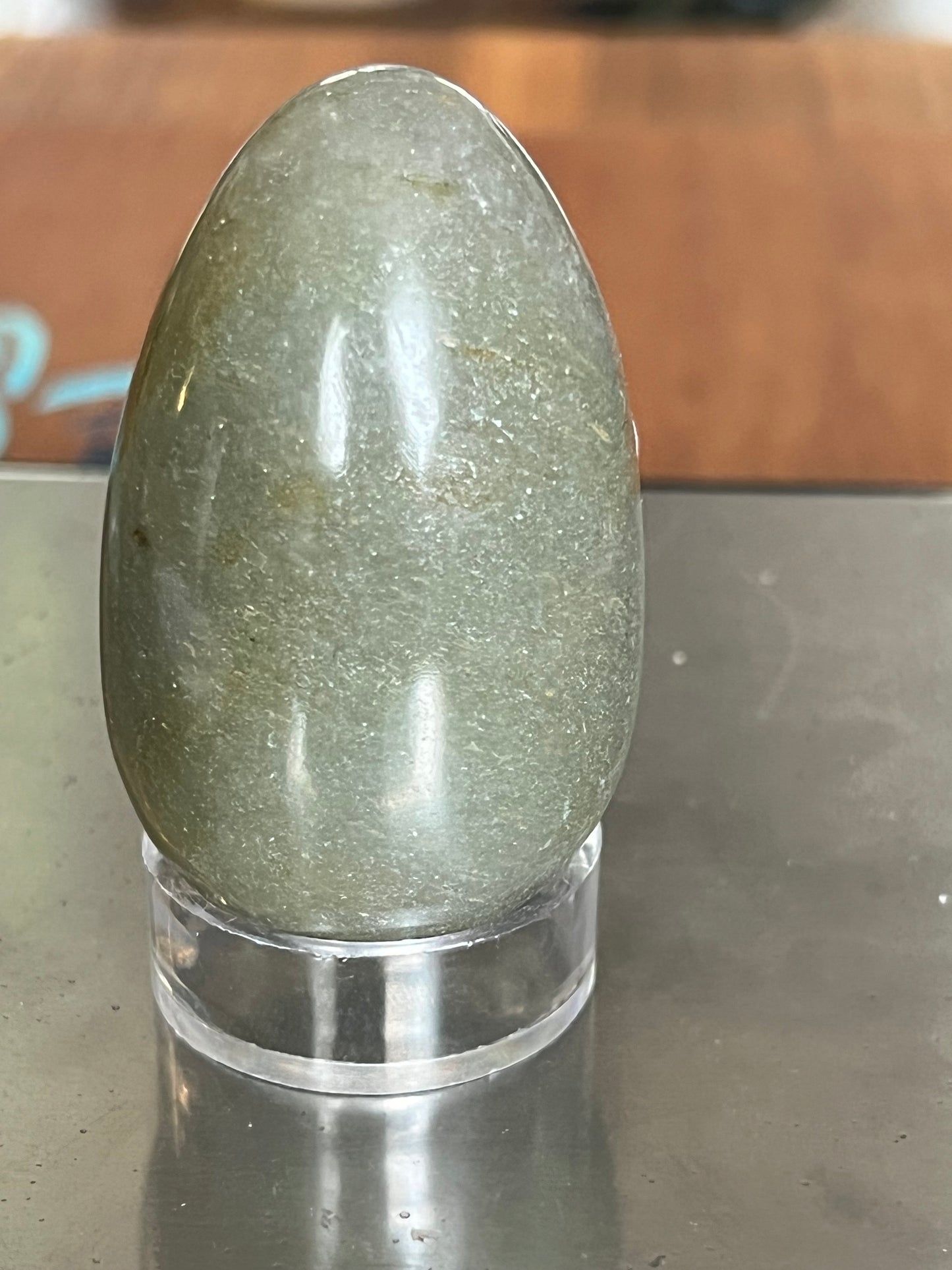 Green aventurine egg