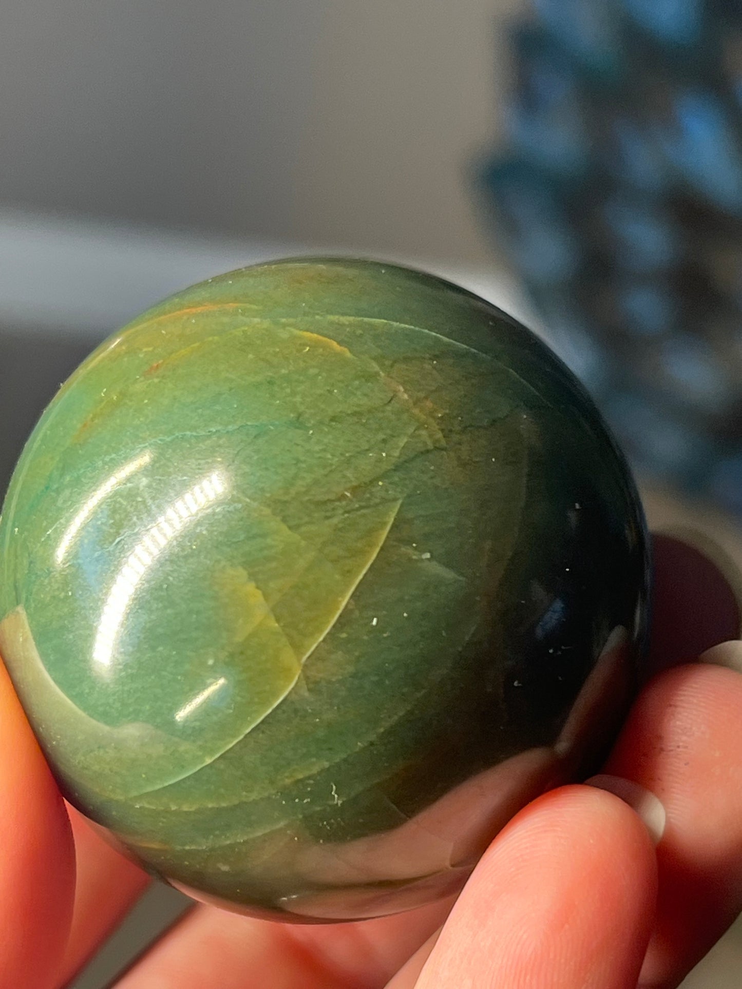 Fancy Jasper sphere