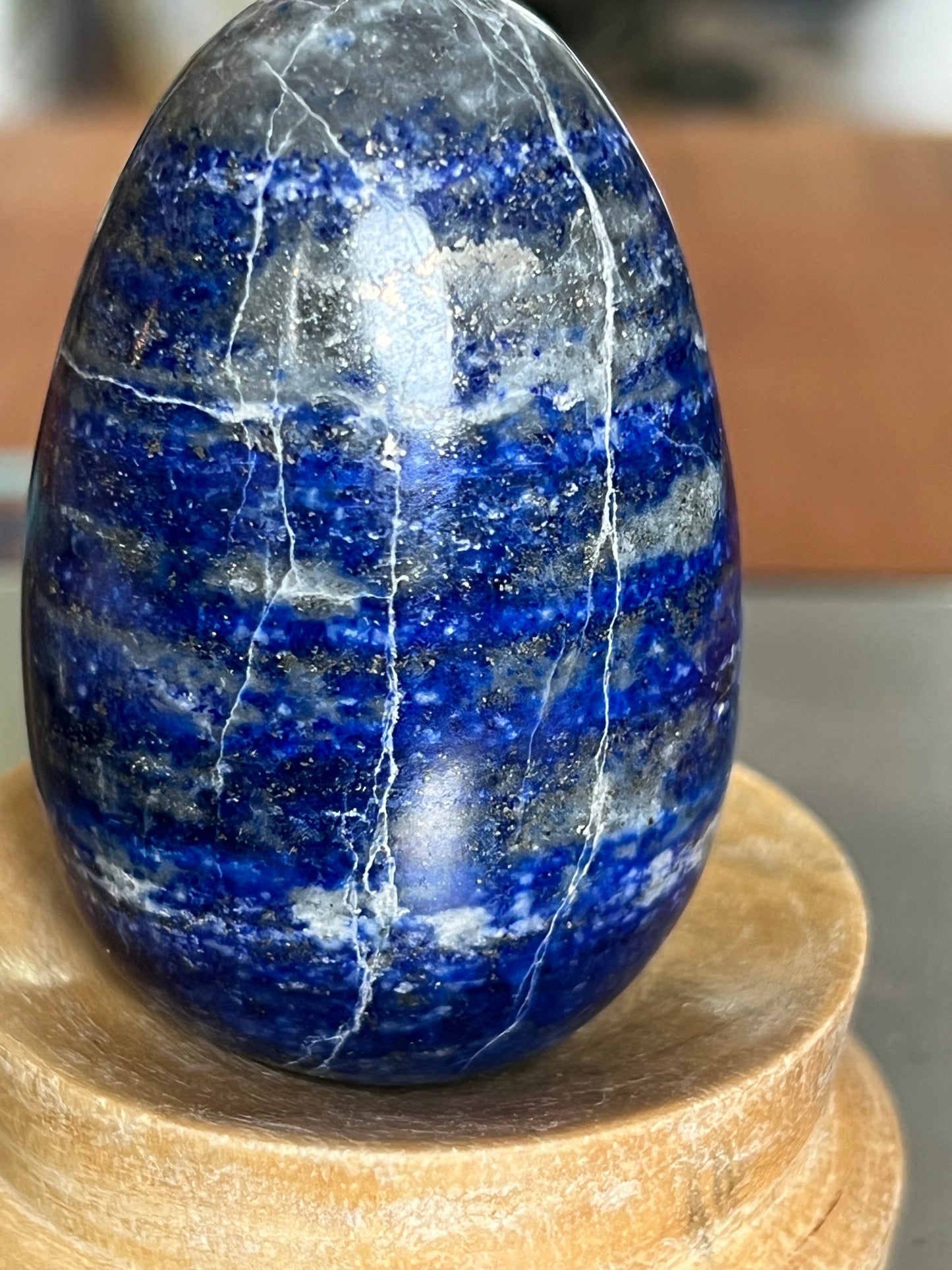 Lapis lazuli egg