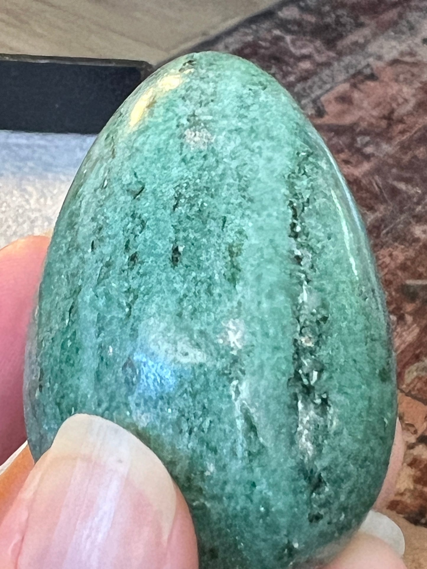 Fuchsite egg