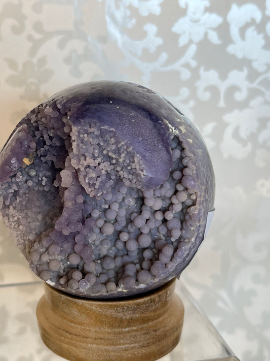 Grape Agate Sphere