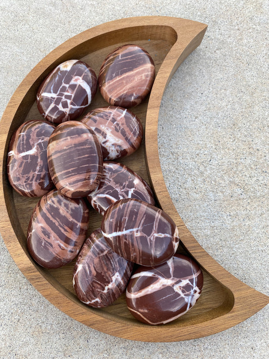 Chocolate Jasper Palmstones