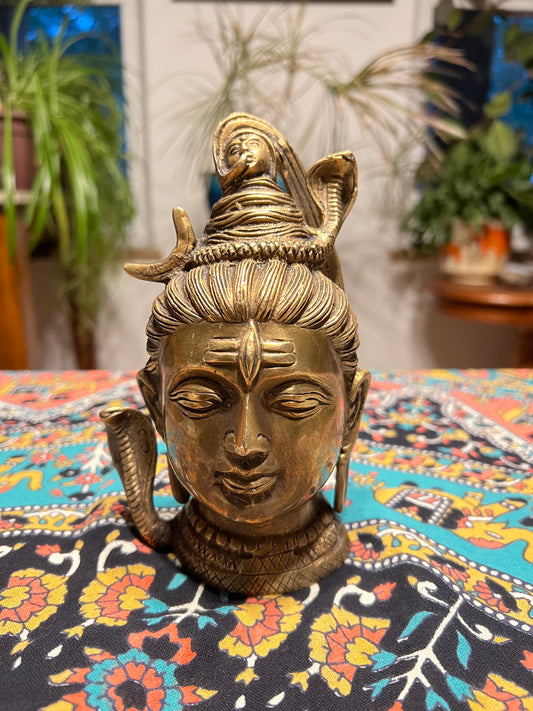 Shiva head statue (Price reduced from $88 to $72)