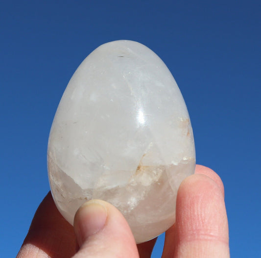 Crystal Quartz Gemstone egg